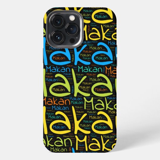 Makan iPhone Hoesje (Achterkant)