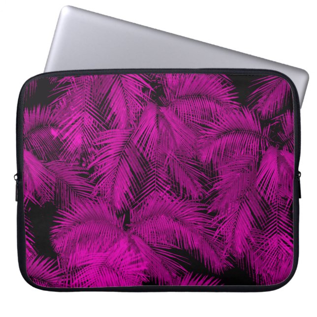 Makana Palms Hawaiian Neopree Wetsuit Laptop Sleeve (Voorkant)
