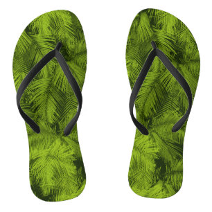 Makana Palms Hawaiian Tropical Leaves Teenslippers