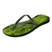 Makana Palms Hawaiian Tropical Leaves Teenslippers (Schuin)
