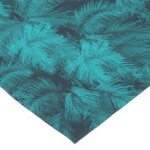 Makana Palms Hawaiian Tropical Print Korte Tafelloper (Hoek)
