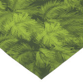 Makana Palms Hawaiian Tropical Print Korte Tafelloper (Hoek)