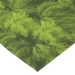 Makana Palms Hawaiian Tropical Print Korte Tafelloper