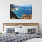Makapuu Beach Canvas Afdruk (Insitu (Slaapkamer))