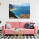 Makapuu Beach Canvas Afdruk (Insitu (Woonkamer))
