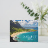 Makapuu Beach Coastline Briefkaart (Staand voorkant)