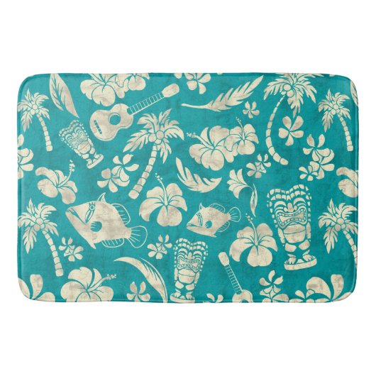Makapuu Beach Hawaiaanse Batik Badmat (Voorkant)