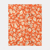 Makapuu Beach Hawaiaanse Batik Fleece Deken (Voorkant)