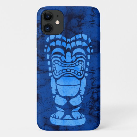 Makapuu Beach Hawaiaanse Lachende Tiki Batik Case-Mate iPhone Case (Achterkant)