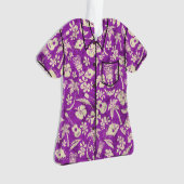 Makapuu Beach Hawaiian Batik Aloha Shirt Ornament (voorkant)