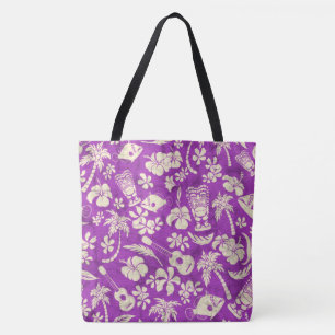Makapuu Beach Hawaiian Batik Beach Bag Tote Bag