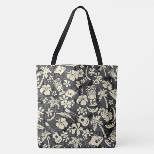 Makapuu Beach Hawaiian Batik Beach Bag Tote Bag (Voorkant)