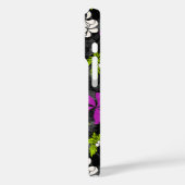 Makapuu Beach Hawaiian Batik Black Multi Case-Mate iPhone Case (Achterkant / Links)