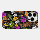 Makapuu Beach Hawaiian Batik Black Multi Case-Mate iPhone Case (Achterkant (horizontaal))