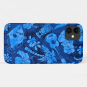 Makapuu Beach Hawaiian Batik Blue Case-Mate iPhone Case (Achterkant (horizontaal))