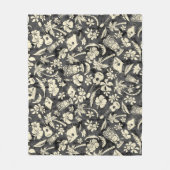 Makapuu Beach Hawaiian Batik Fleece Deken (Voorkant)