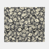 Makapuu Beach Hawaiian Batik Fleece Deken (Voorkant (Horizontaal))