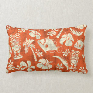 Makapuu Beach Hawaiian Batik Lumbar Kussens