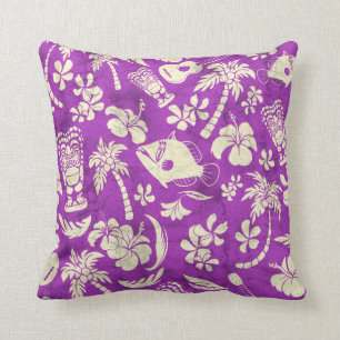 Makapuu Beach Hawaiian Batik Square Kussens