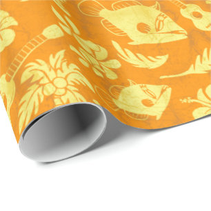 Makapuu Beach Hawaiian Batik Wrapping Paper Cadeaupapier