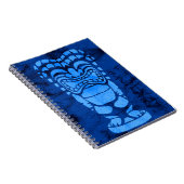 Makapuu Beach Hawaiian Laughing Tiki Batik Notitieboek (Rechterzijde)