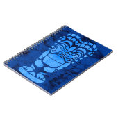 Makapuu Beach Hawaiian Laughing Tiki Batik Notitieboek (Linkerzijde)