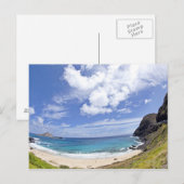 Makapuu Beach in Oahu, Hawaii. Briefkaart (Voorkant / Achterkant)