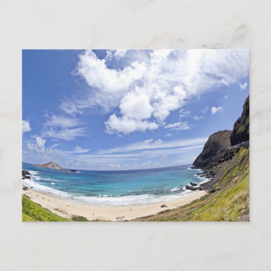 Makapuu Beach in Oahu, Hawaii. Briefkaart (Voorkant)