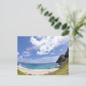 Makapuu Beach in Oahu, Hawaii. Briefkaart (Staand voorkant)
