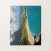 Makapuu Beach Kustlijn Legpuzzel (Verticaal)