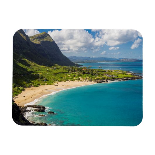 Makapuu Beach Kustlijn Magneet (Horizontaal)