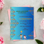 Makar Sankranti viering Kaart