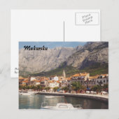 Makarska Briefkaart (Voorkant / Achterkant)