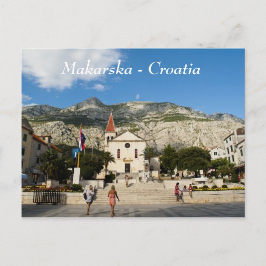 Makarska - Kroatië Briefkaart (Voorkant)