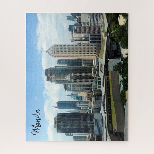 makati skyline legpuzzel (Verticaal)
