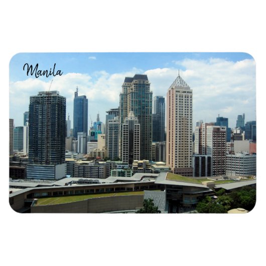makati skyline magneet (Horizontaal)