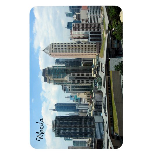 makati skyline magneet (Verticaal)