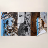 makatu strand schoonheid nieuw - zeeland strandlaken (Voorkant)