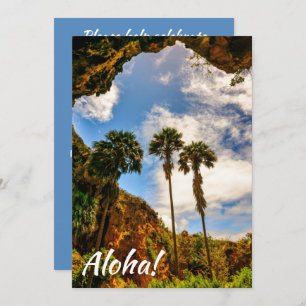 Makauwahi Cave Palm Trees, Kauai, Hawaii Kaart