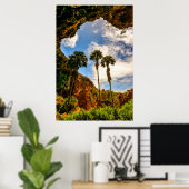 Makauwahi Cave Palm Trees, Kauai, Hawaii Poster (Thuiskantoor)