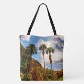 Makauwahi Cave Palms, Kauai, Hawaiian Beach Bag Tote Bag (Achterkant)