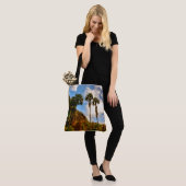 Makauwahi Cave Palms, Kauai, Hawaiian Beach Bag Tote Bag (Op model)