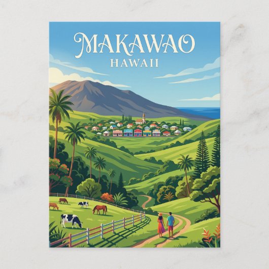 Makawao VS Briefkaart (Voorkant)