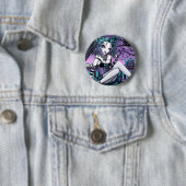 Makayla Gothic Couture Tea Party Fairy Ronde Button 5,7 Cm (In situ)