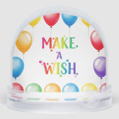 Make a Wish beroemd gemaakt door Natasha Us Sneeuwbol (Achterkant)