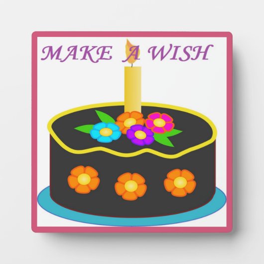MAKE A WISH FOTOPLAAT (Voorkant)