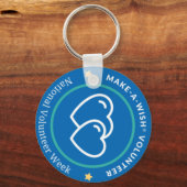 Make-A-Wish Volunteer Sleutelhanger (Achterkant)