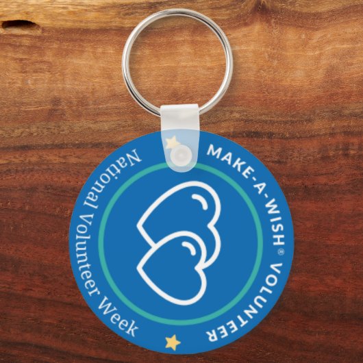 Make-A-Wish Volunteer Sleutelhanger (Voorkant)