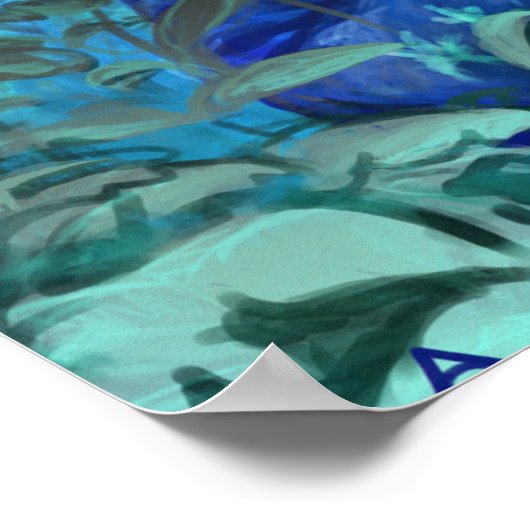 Make a wish with Magicfox - fantasy art Poster (Hoek)