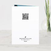 Make A Wsh Cute Artistic Cat Birthday Kaart (Achterkant)